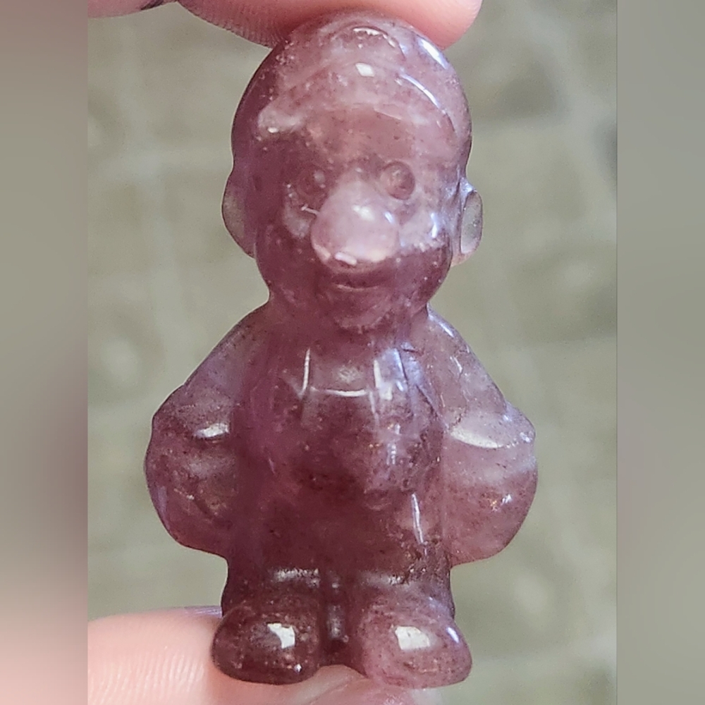 Mario Crystal Carvings. Super Mario Nintendo Carvings - Picture 8 of 8